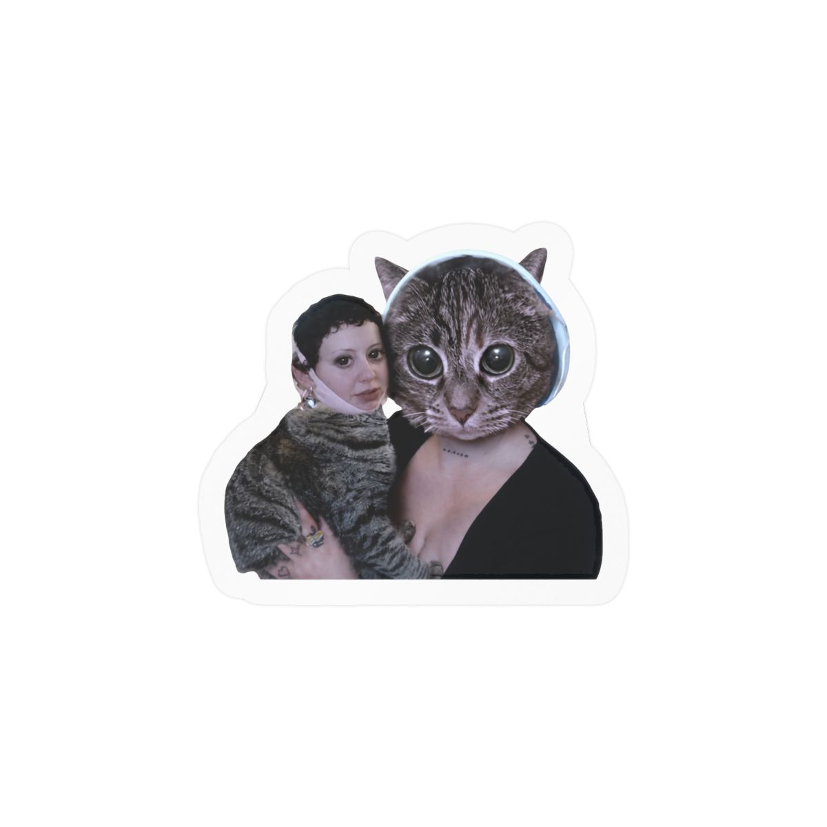 Vanilla and Chai Sticker | Cute Cozy Vinyl Decal - alternate angle 1, merchandise
