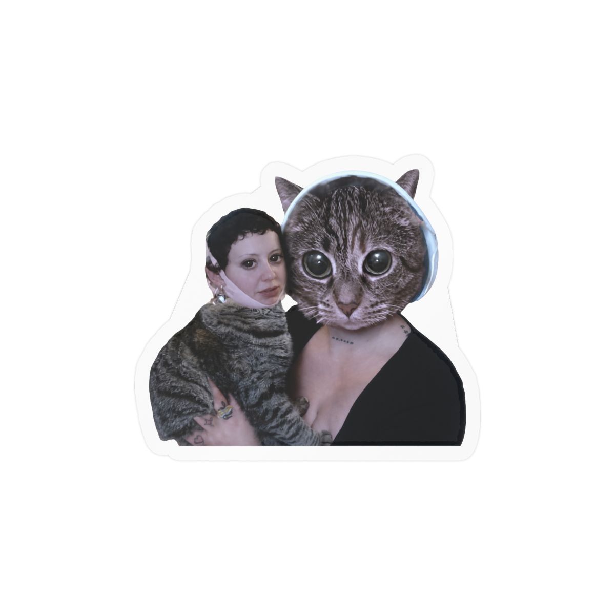 Vanilla and Chai Sticker | Cute Cozy Vinyl Decal - alternate angle 2, merchandise
