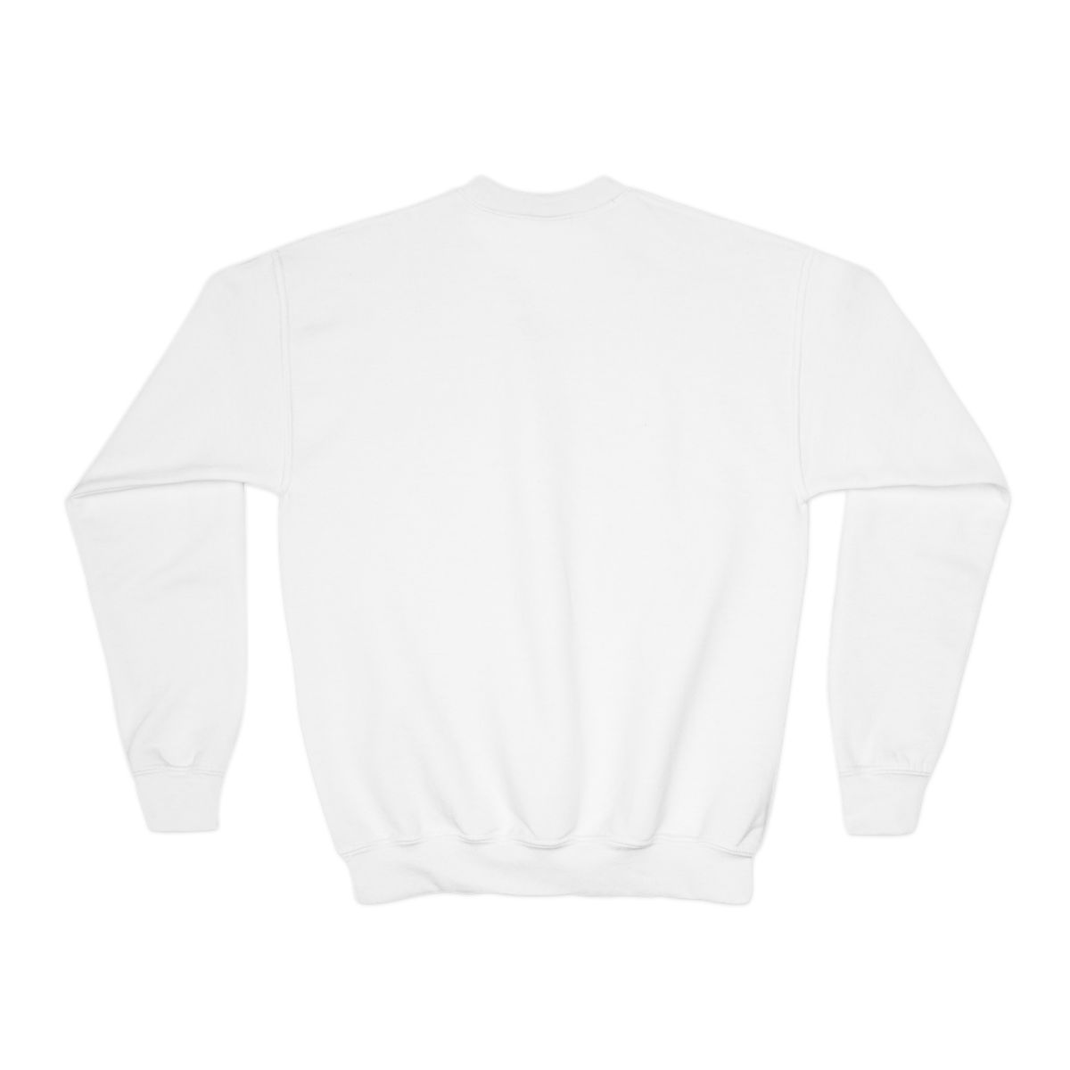 White Sweatshirts featuring the text "I ♥ VANILLA MACE". The "I" is black, the heart is red, and the text is in a simple sans-serif font. The shirt has a crew neck (Kids) - alternate angle 1, merchandise